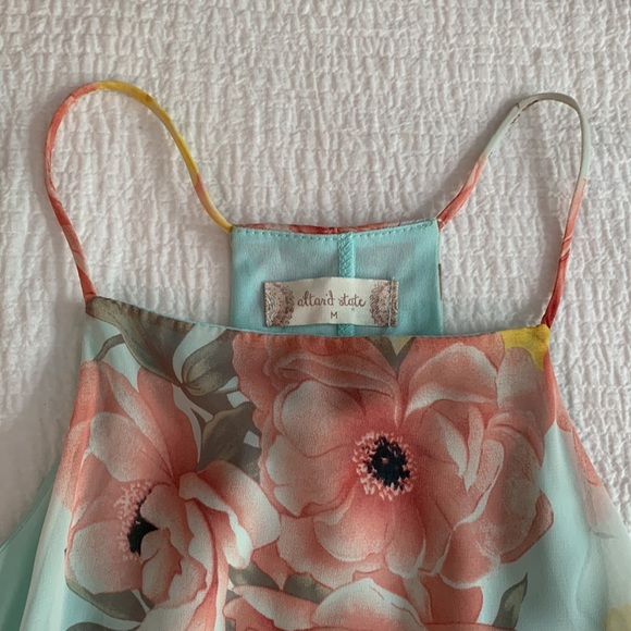 Altar’d state summery halter tank blouse - Picture 2 of 5